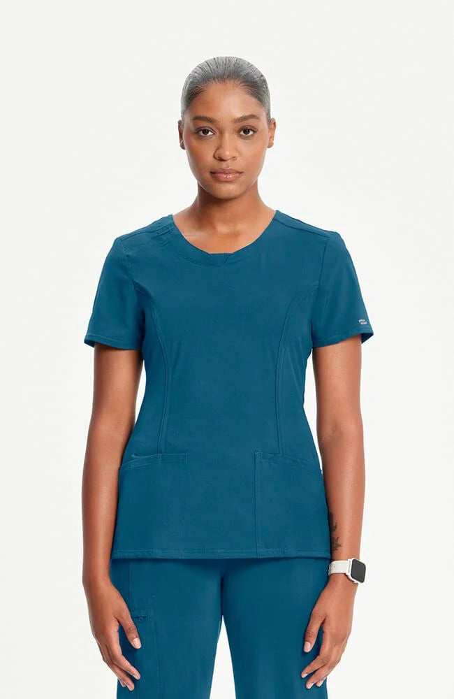Cherokee Infinity Round Neck Top