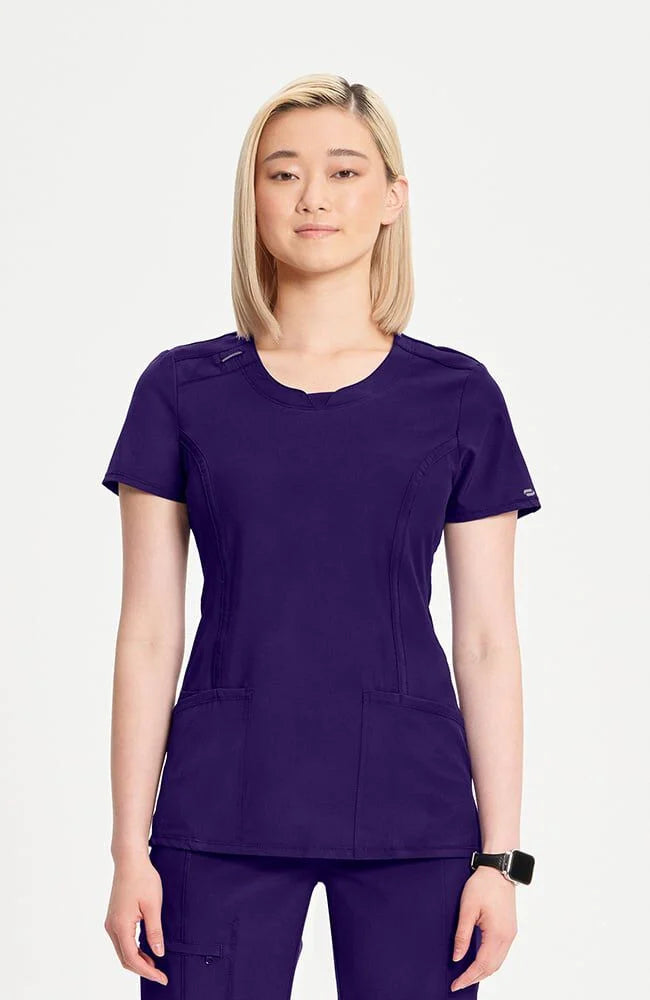 Cherokee Infinity Round Neck Top