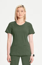 Cherokee Infinity Round Neck Top