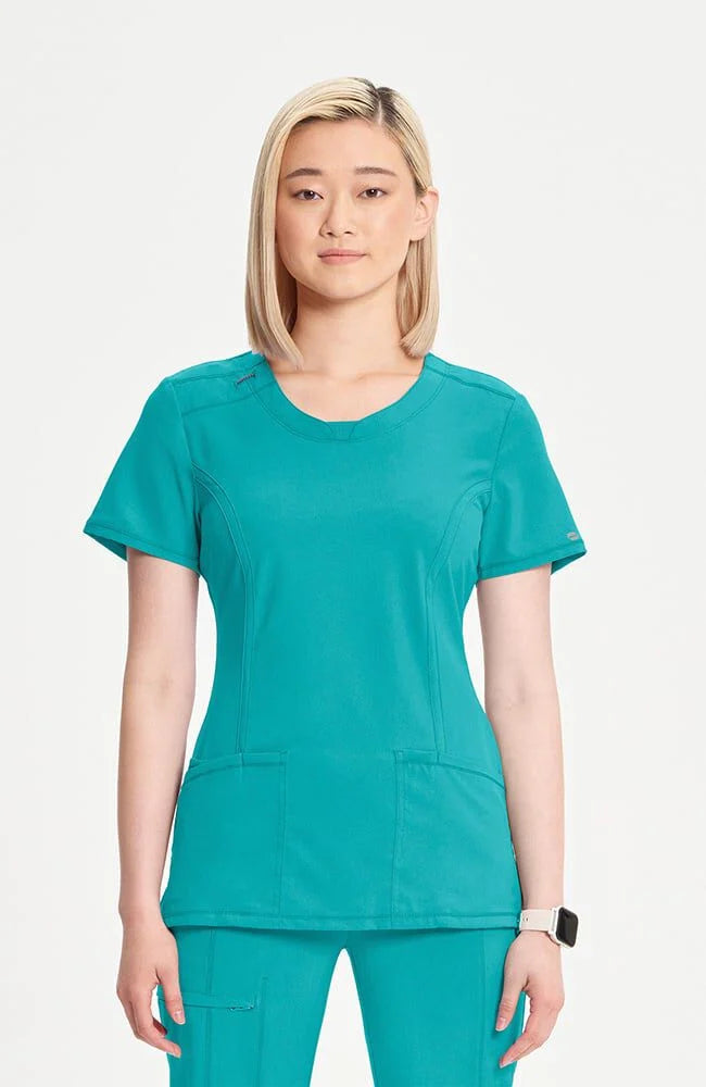 Cherokee Infinity Round Neck Top