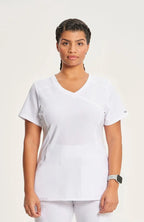 Cherokee Infinity Mock Wrap Top