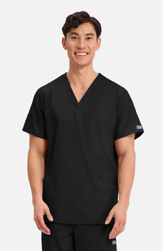 Cherokee Originals Unisex 3 Pocket Top