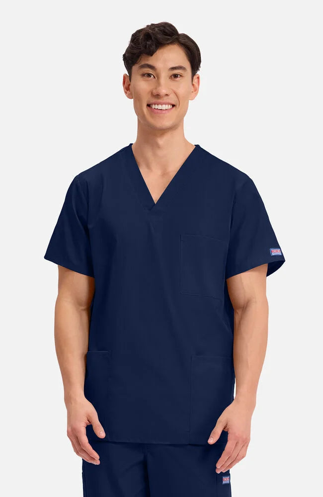 Cherokee Originals Unisex 3 Pocket Top