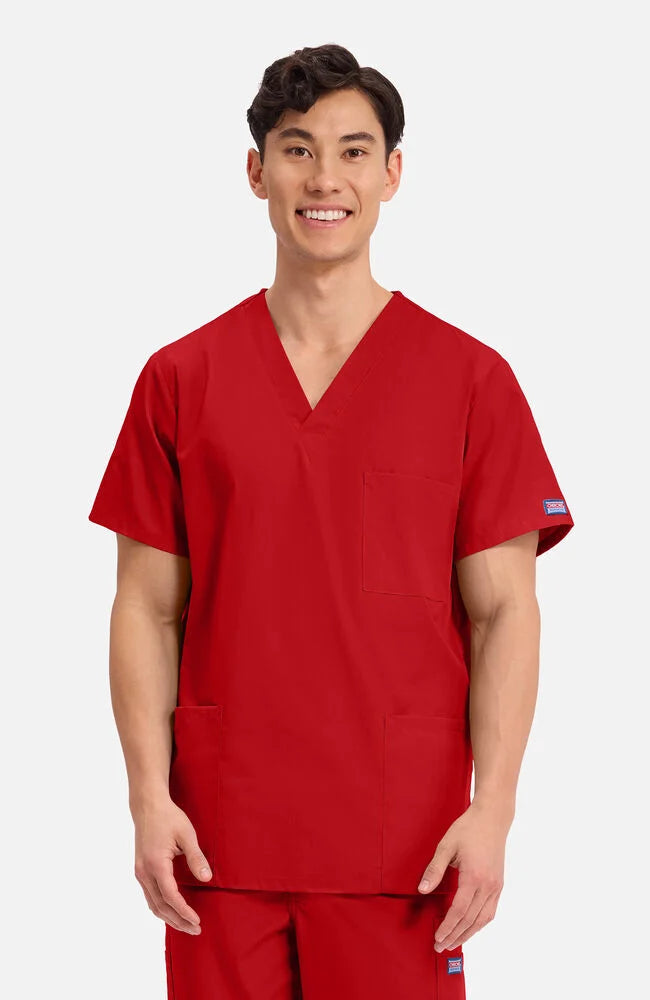 Cherokee Originals Unisex 3 Pocket Top