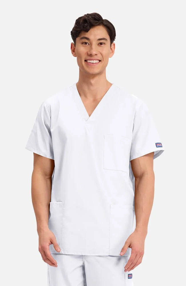 Cherokee Originals Unisex 3 Pocket Top