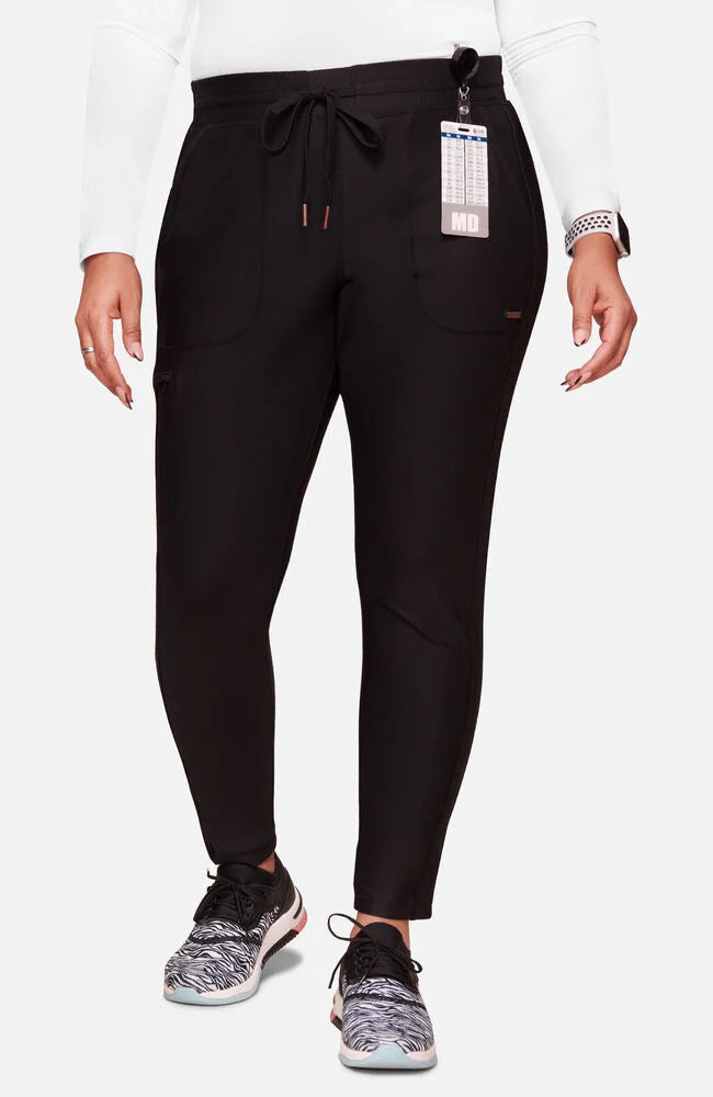 FORM Mid Rise Tapered Leg Pant