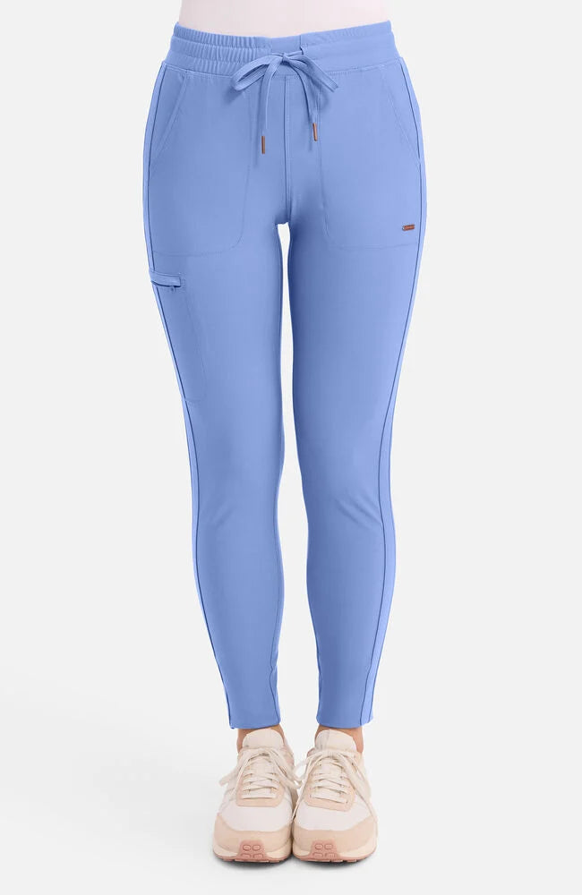 FORM Mid Rise Tapered Leg Pant