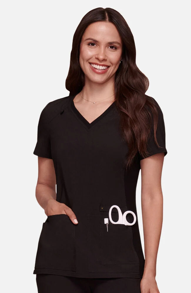 I-Flex Knit Panel Top