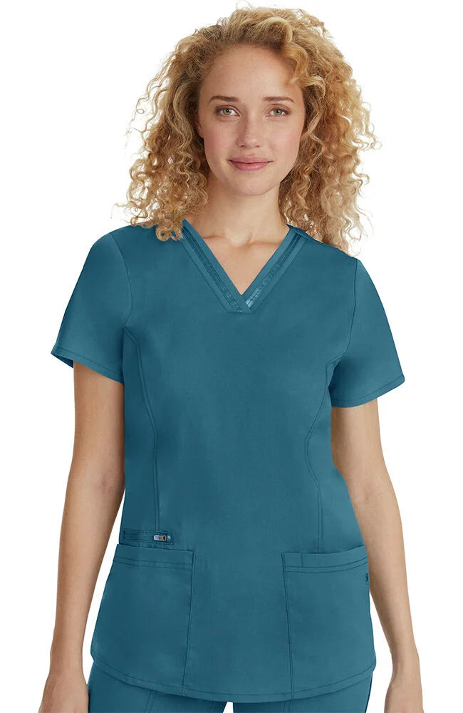 Jasmine Ribbon V-Neck Top