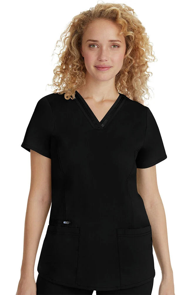 Jasmine Ribbon V-Neck Top