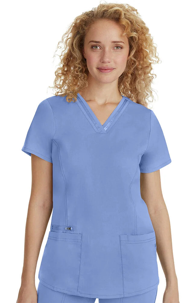 Jasmine Ribbon V-Neck Top
