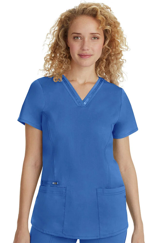 Jasmine Ribbon V-Neck Top