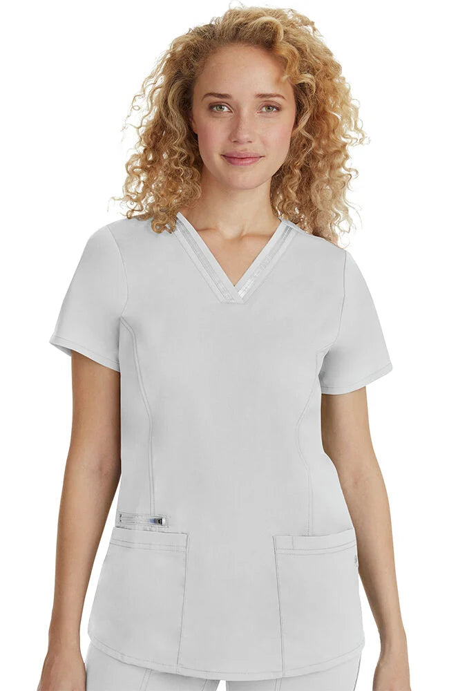 Jasmine Ribbon V-Neck Top