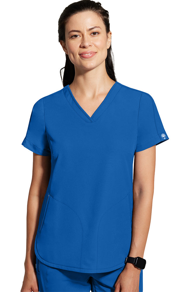 Healing Hands V-Neck Top