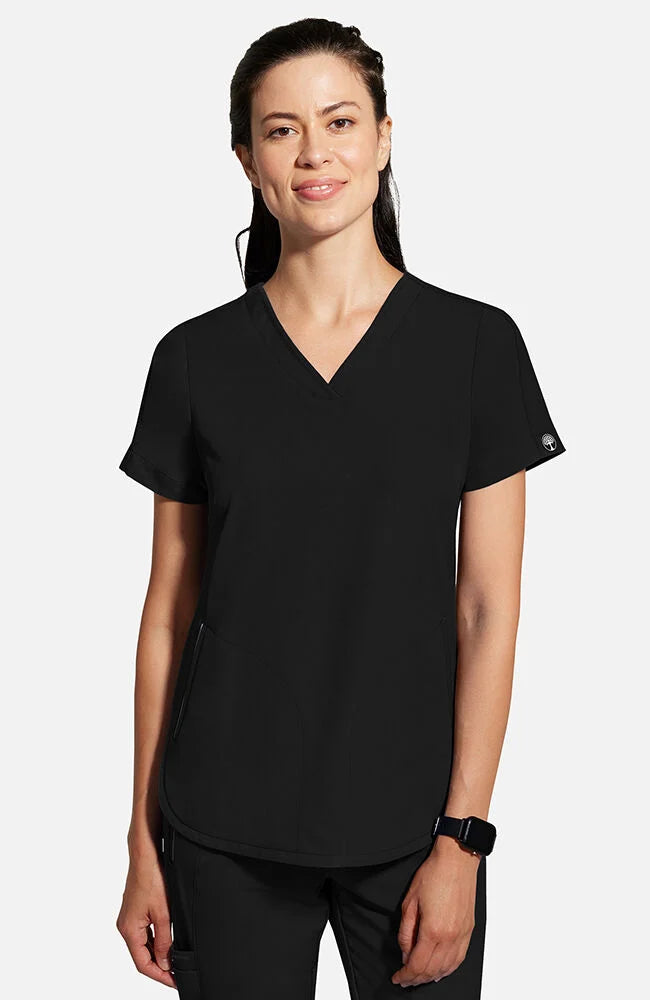 Healing Hands V-Neck Top