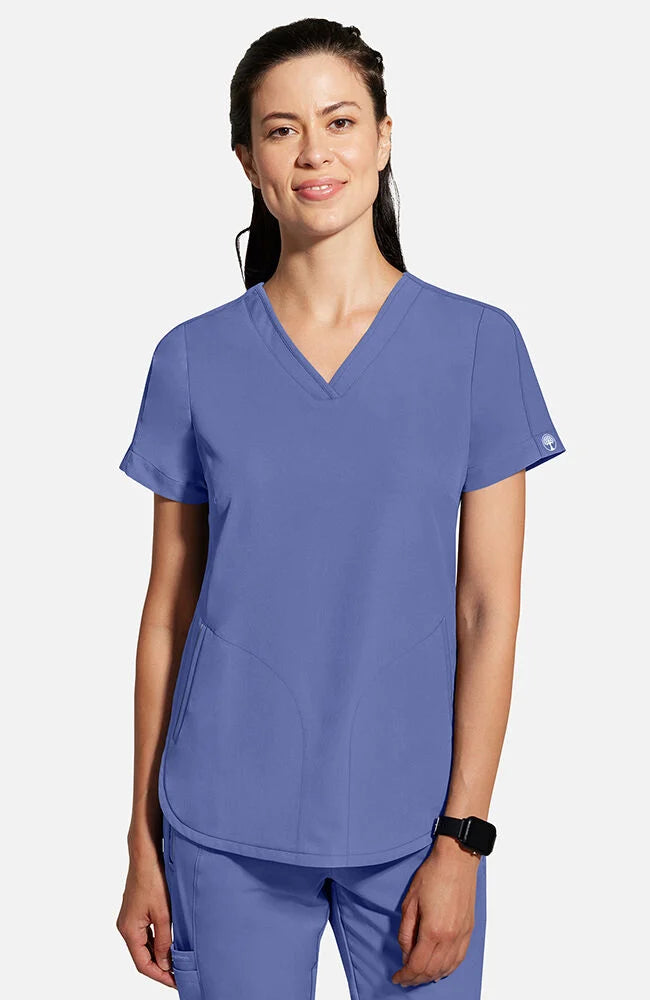 Healing Hands V-Neck Top