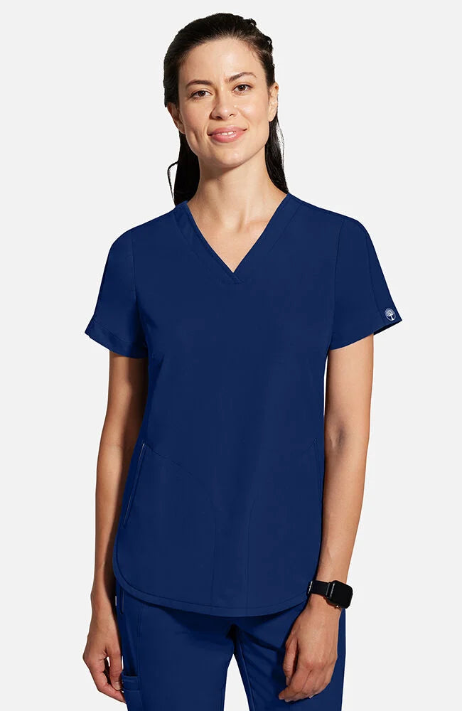 Healing Hands V-Neck Top