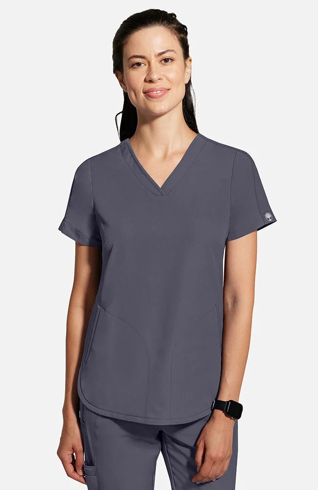 Healing Hands V-Neck Top