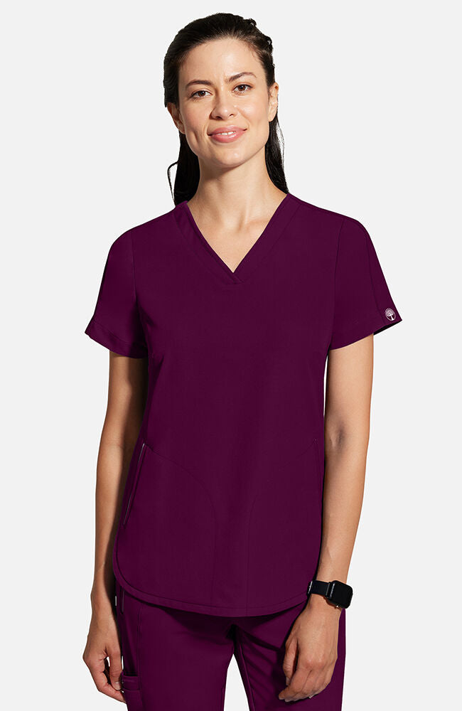 Healing Hands V-Neck Top