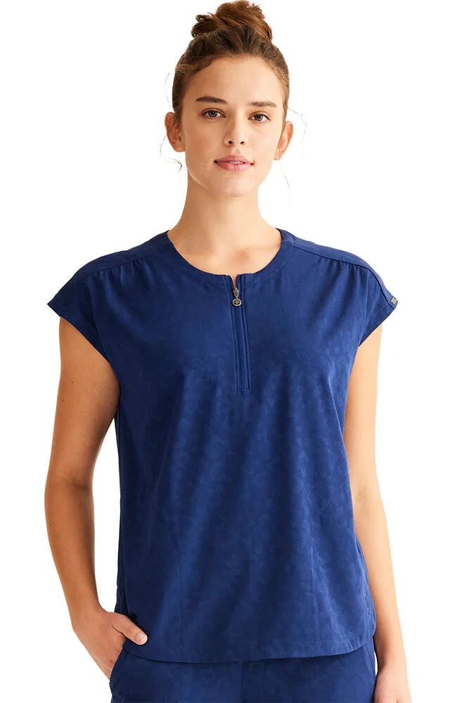 Healing Hands Jayden Jacquard Top