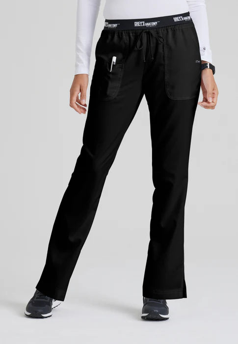 Grey's Anatomy 3-Pocket Low-Rise Flare Pant