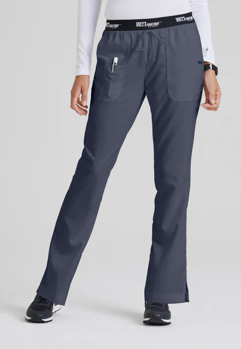 Grey's Anatomy 3-Pocket Low-Rise Flare Pant