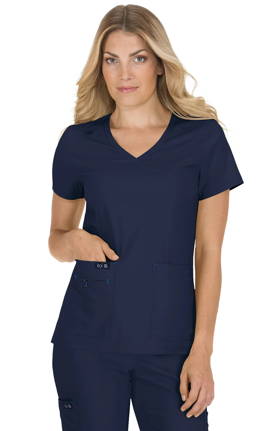 Koi Basics Becca Top
