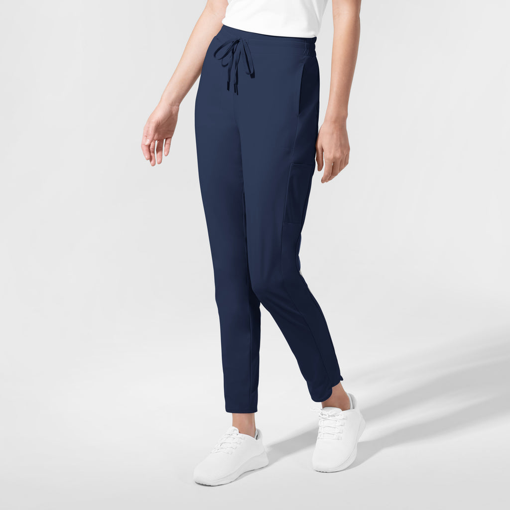 Aura Glide Mid Rise Tapered Pant