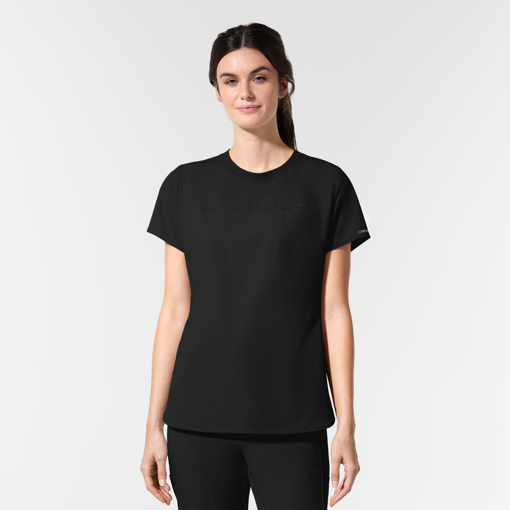 Aura Captivate Crew Neck Tuck-In Top