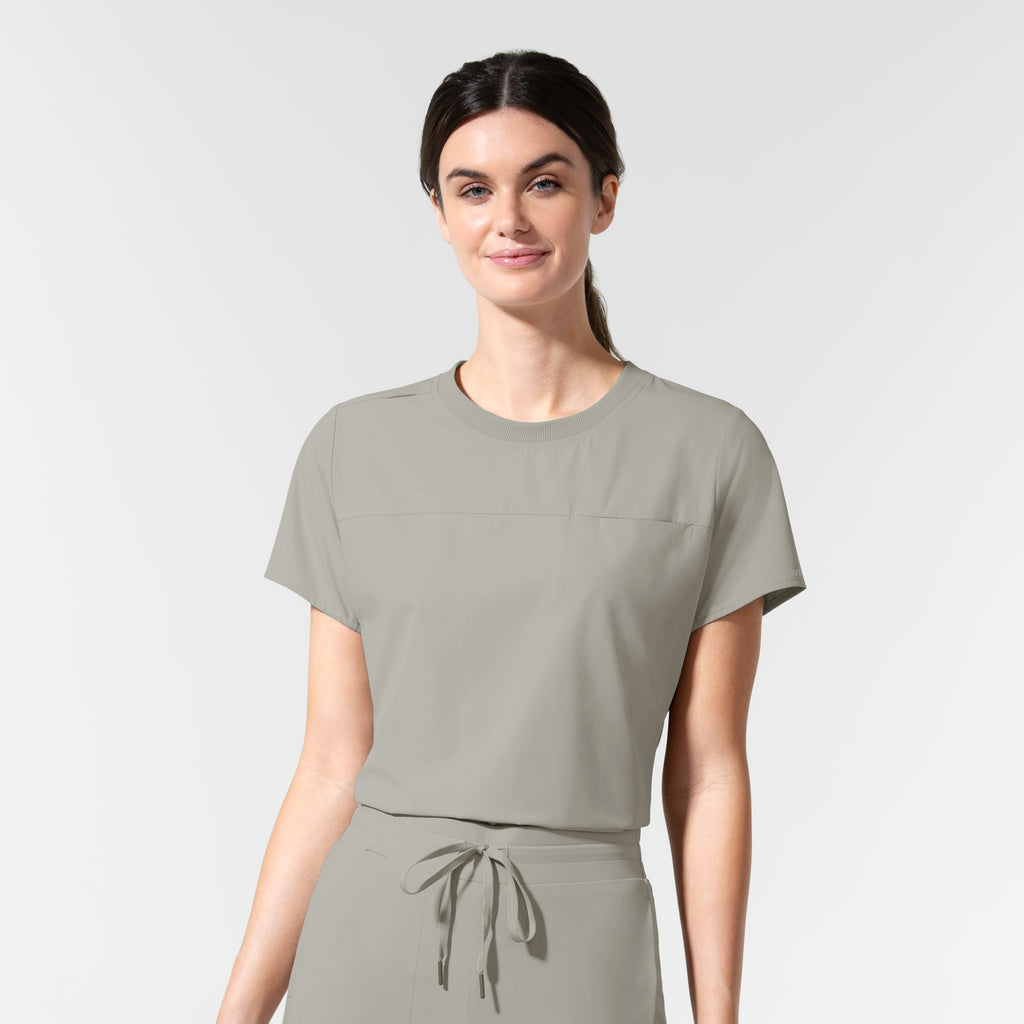 Aura Captivate Crew Neck Tuck-In Top