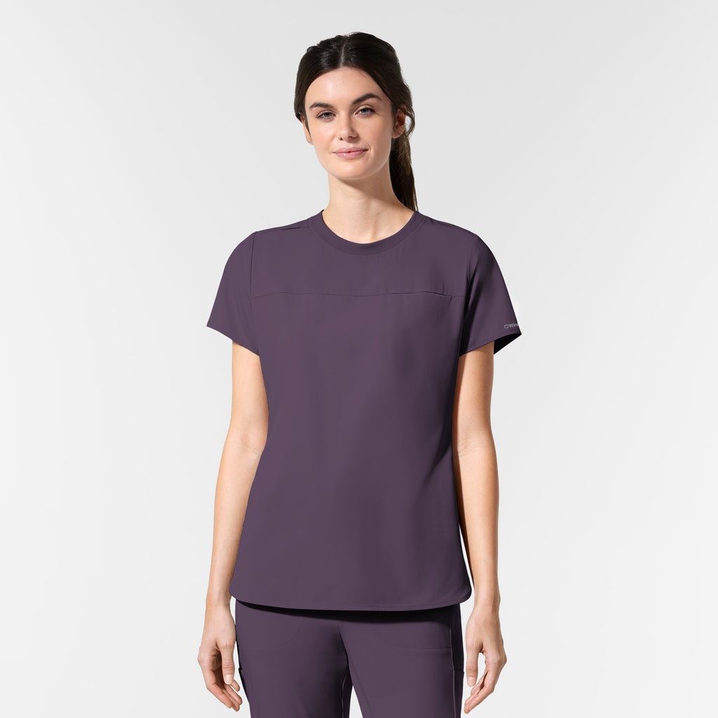 Aura Captivate Crew Neck Tuck-In Top