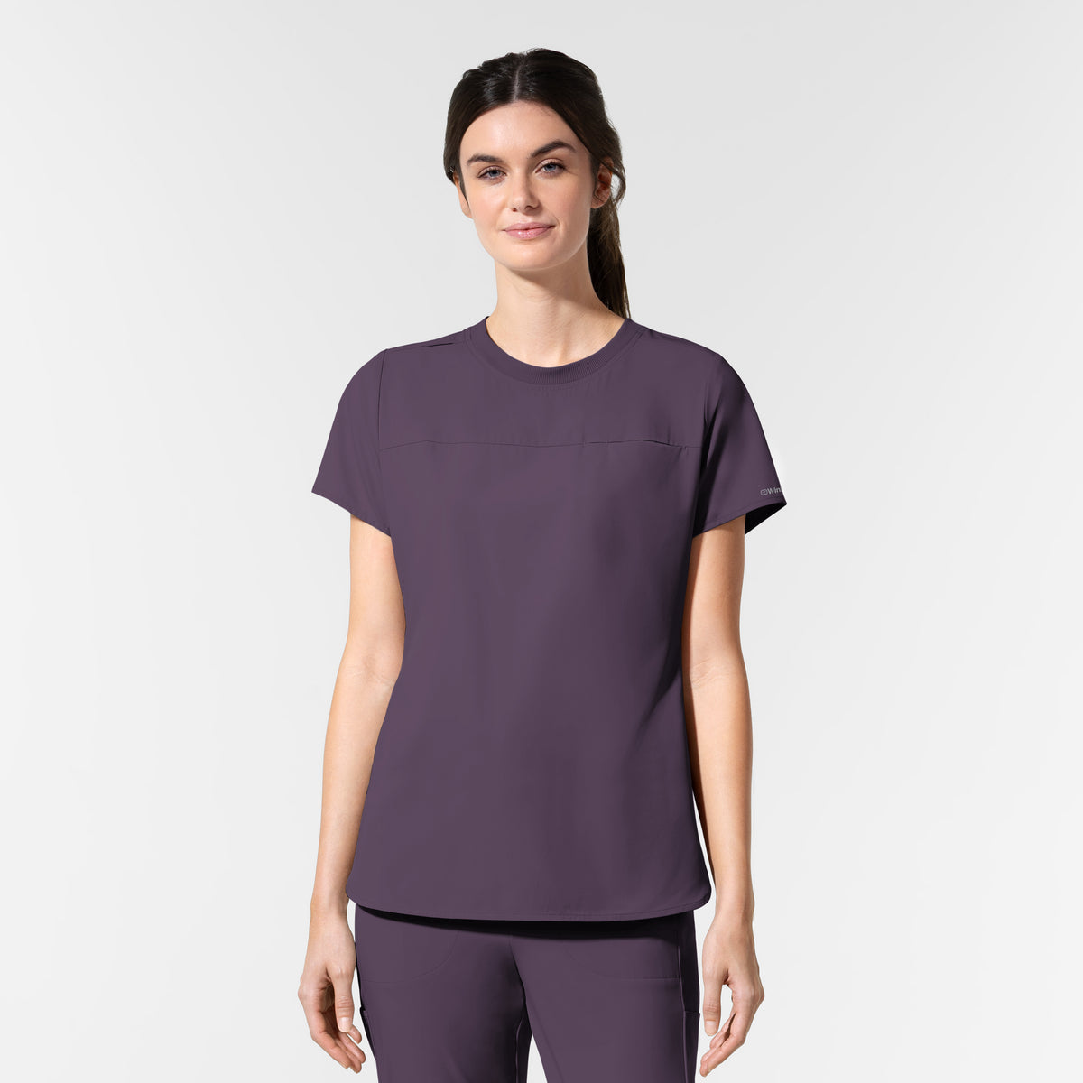 Aura Captivate Crew Neck Tuck-In Top