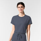 Aura Captivate Crew Neck Tuck-In Top