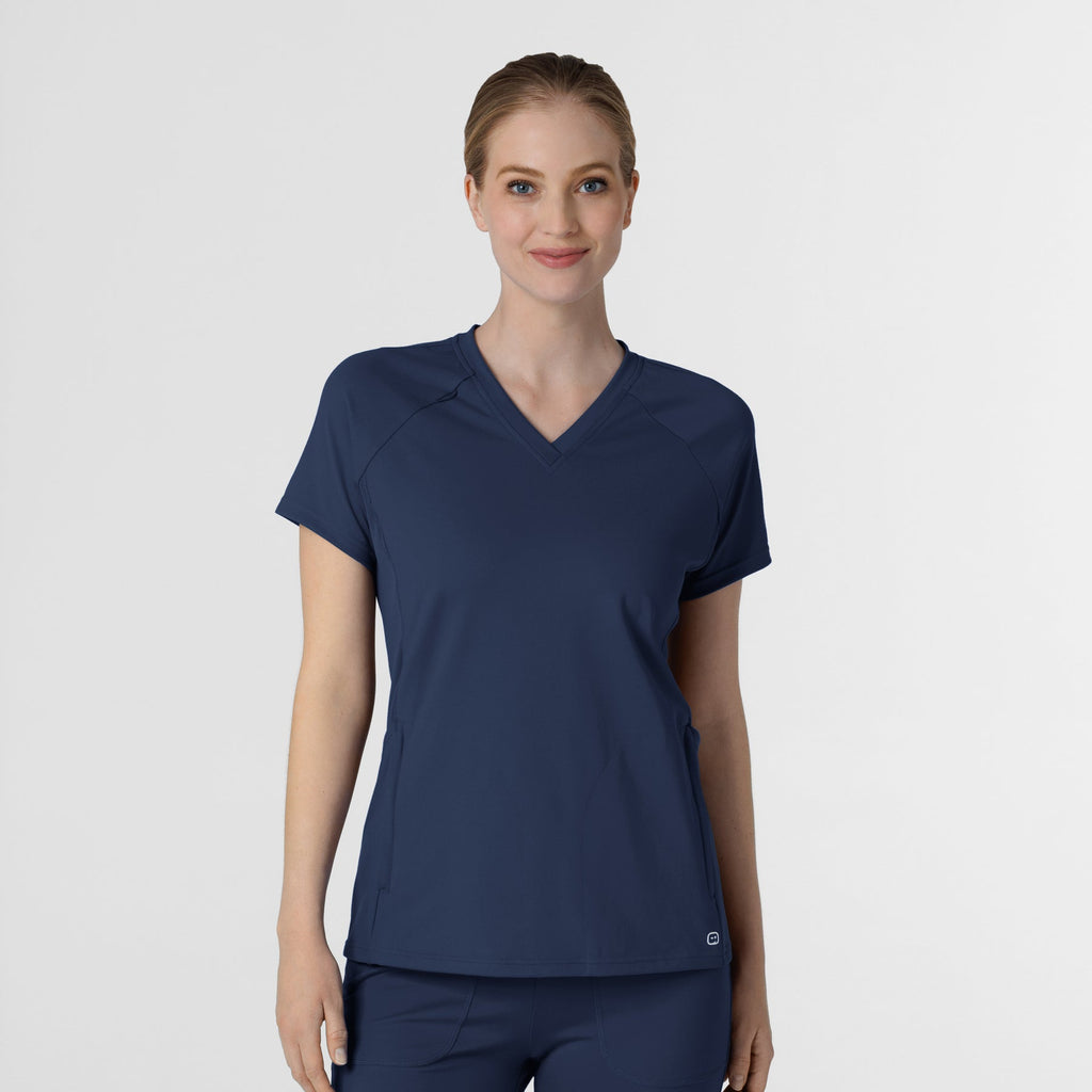 Wink Renew Knit Raglan Top
