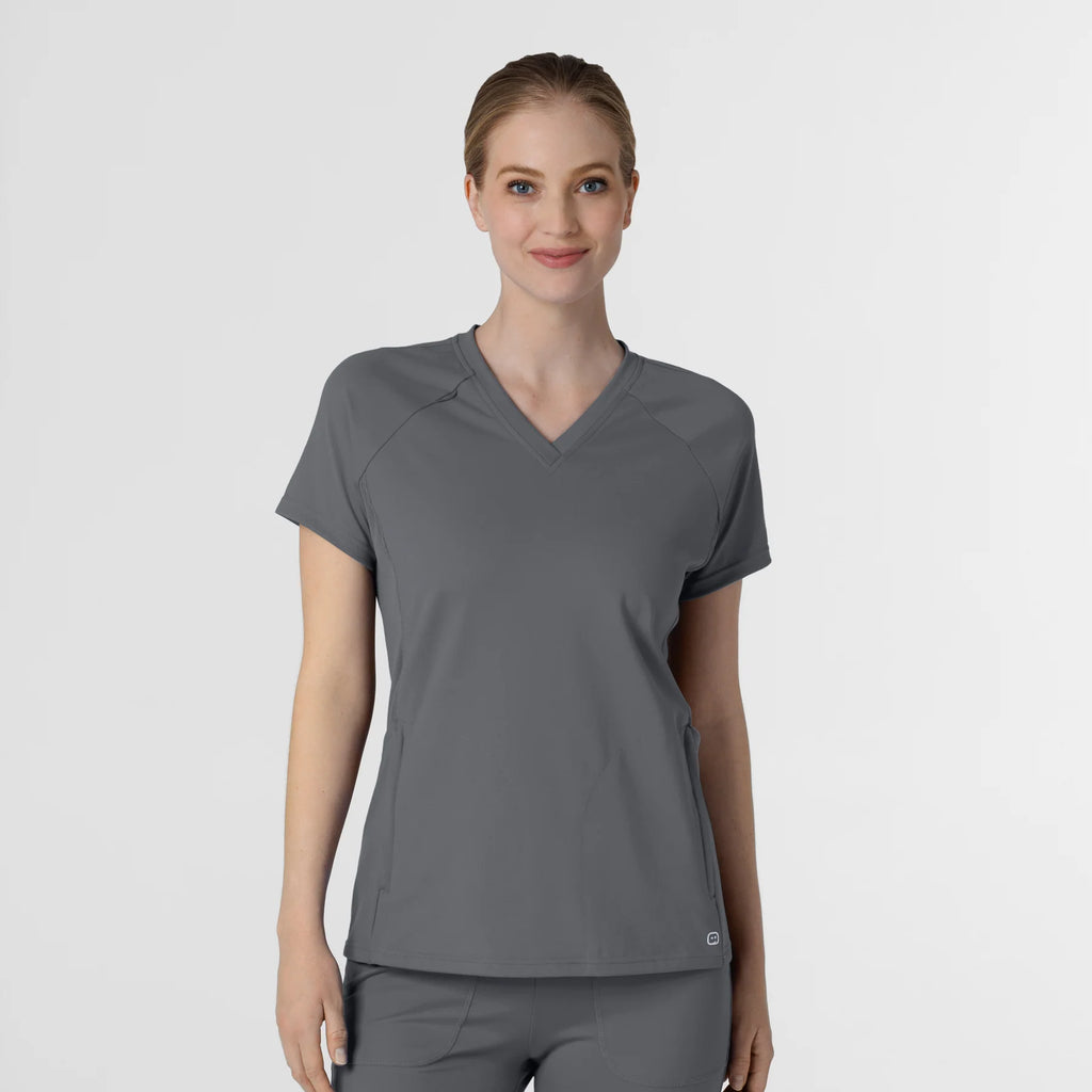 Wink Renew Knit Raglan Top