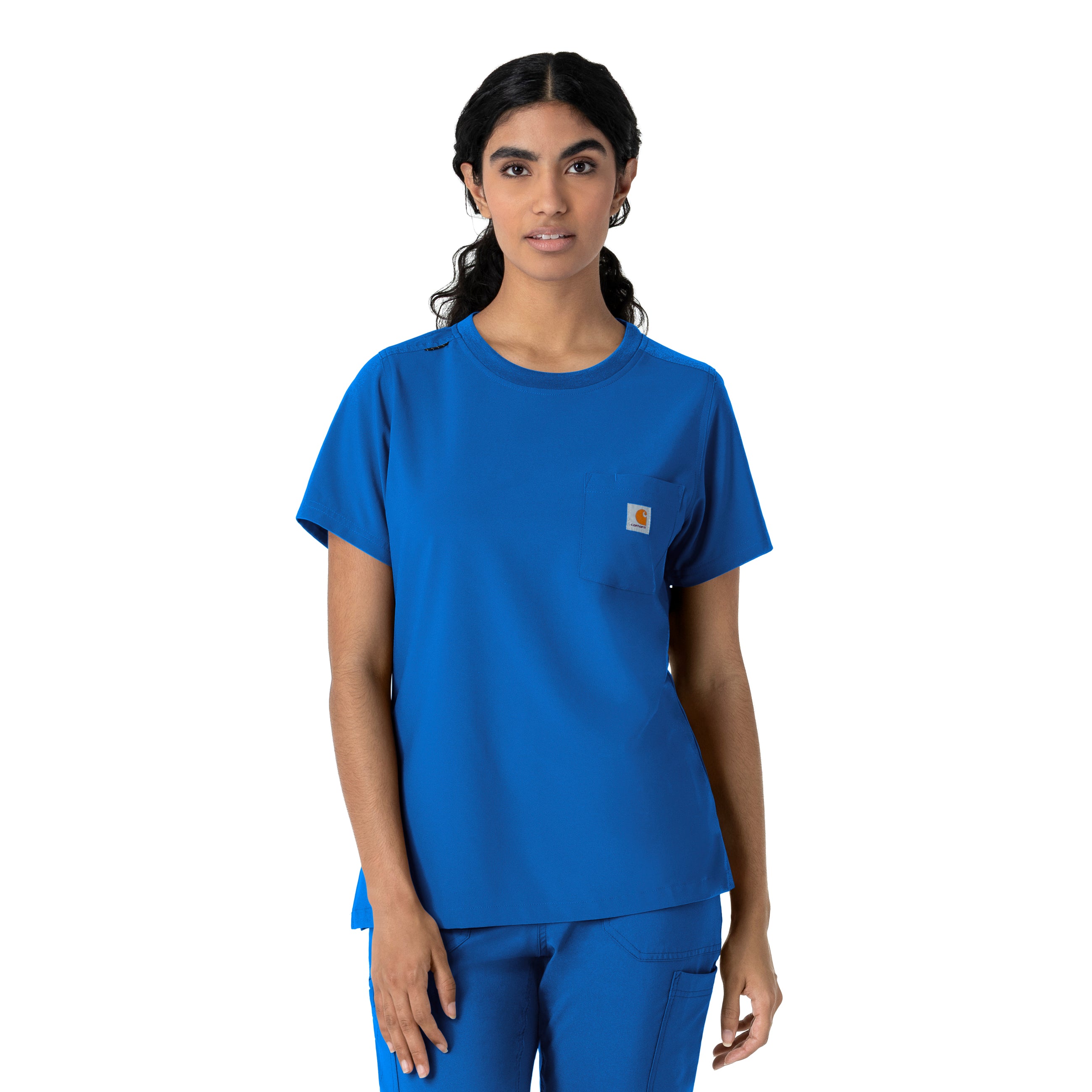 Carhartt Force Crew-Neck Scrub Top