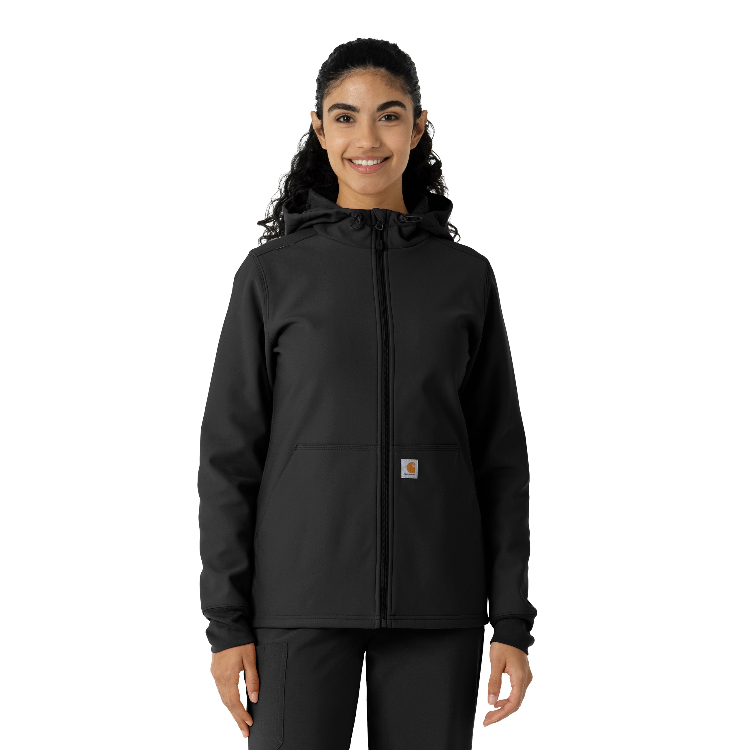 Carhartt Women's Bonded Fleece Scrub Hoodie