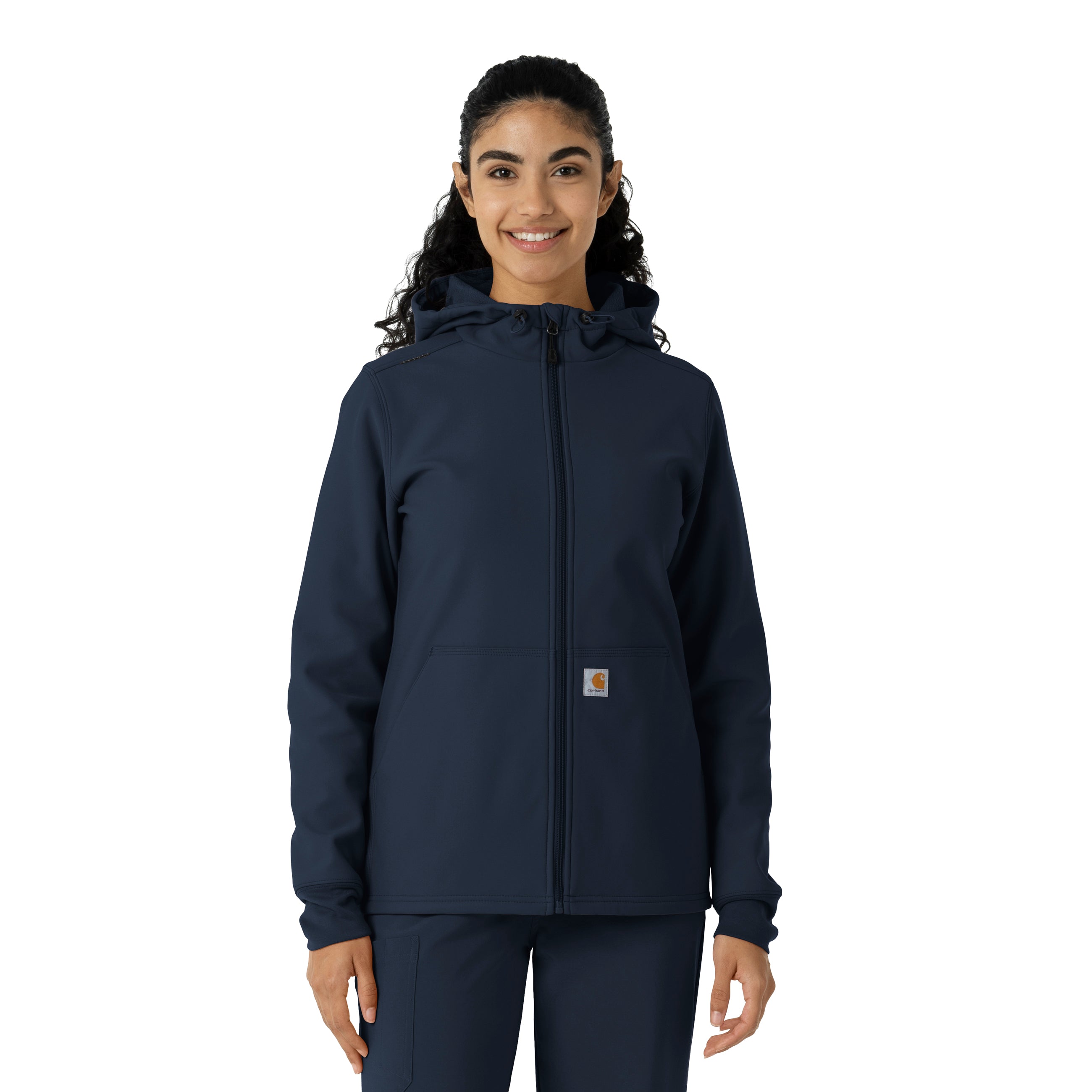 Carhartt Women's Bonded Fleece Scrub Hoodie