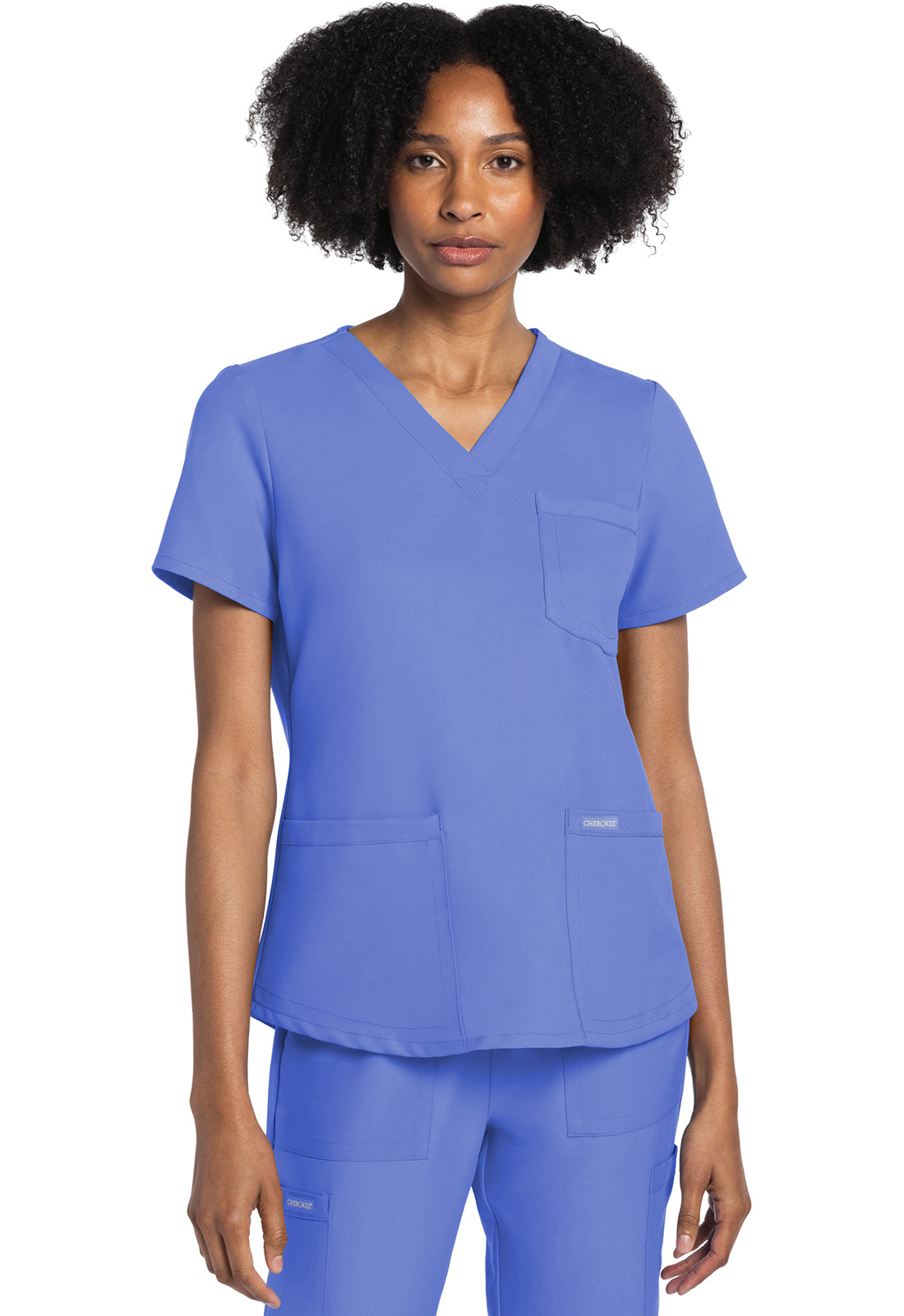 Cherokee Ultra Shirttail V-Neck Top
