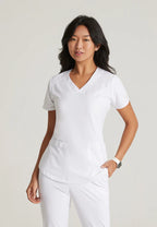 Grey's Anatomy Evolve Stretch 2 Pocket Top