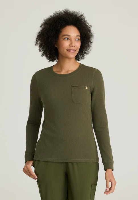 Evolve Waffle Knit Top