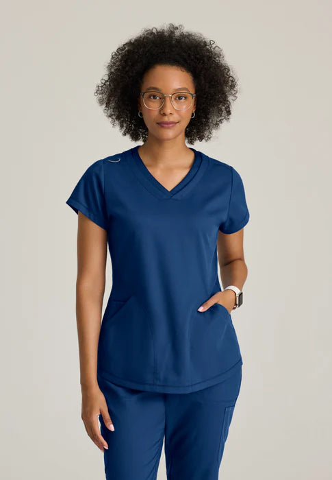 Grey's Anatomy Original 3 Pocket V-Neck Top