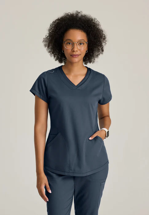Grey's Anatomy Original 3 Pocket V-Neck Top