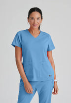 Grey's Anatomy Spandex Stretch 4 Pocket Top