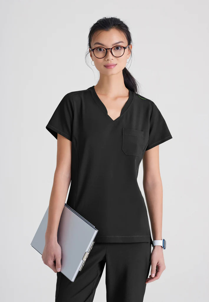 Grey's Anatomy Evolve V-Neck Tuck-In Top