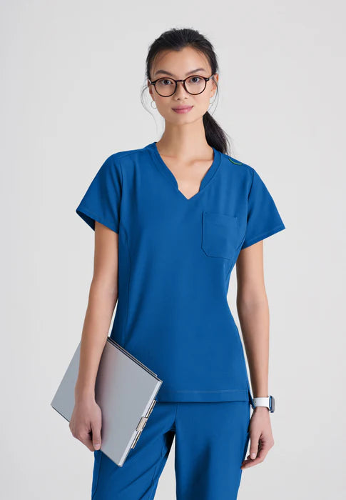 Grey's Anatomy Evolve V-Neck Tuck-In Top