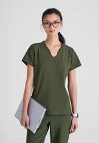 Grey's Anatomy Evolve V-Neck Tuck-In Top