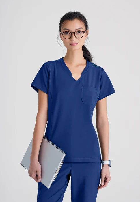 Grey's Anatomy Evolve V-Neck Tuck-In Top
