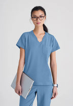 Grey's Anatomy Evolve V-Neck Tuck-In Top
