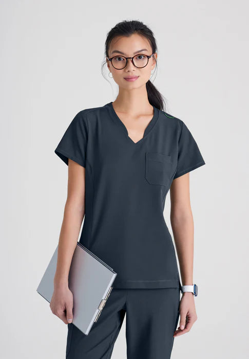 Grey's Anatomy Evolve V-Neck Tuck-In Top